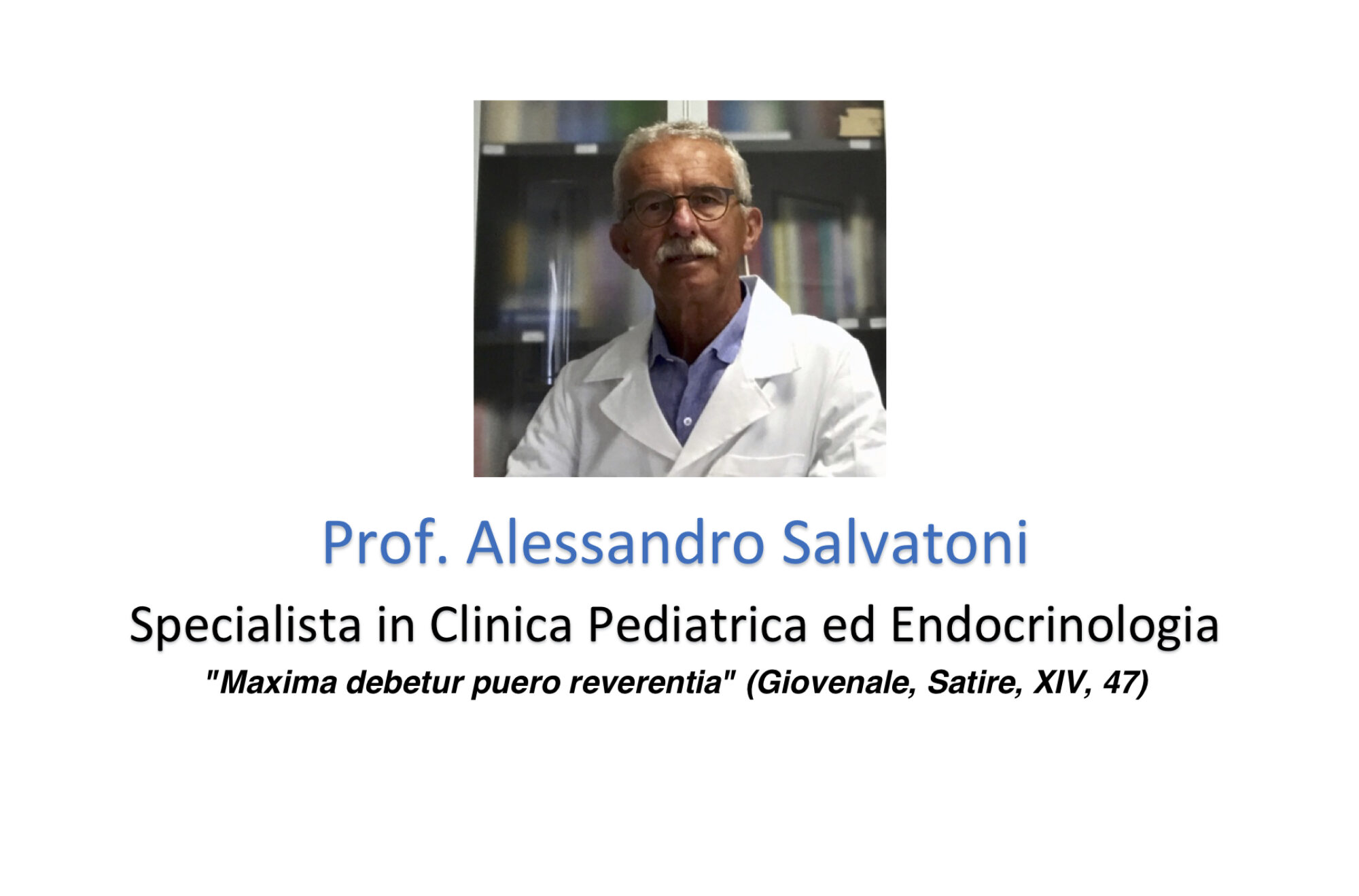 Prof. Alessandro Salvatoni